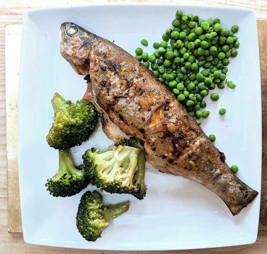 Thai Flavoured Grilled Trout Recipe Cuisine Fiend